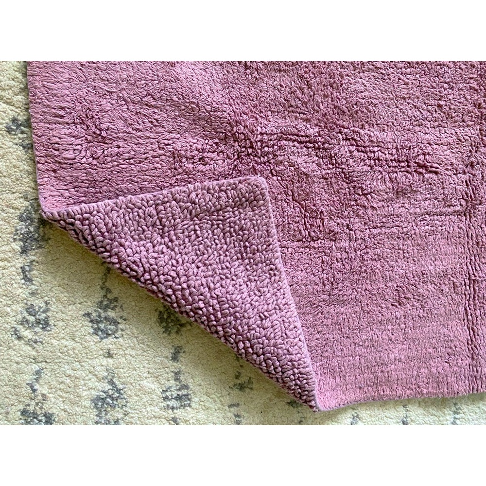Mauve Bathroom Rug 21”x36”